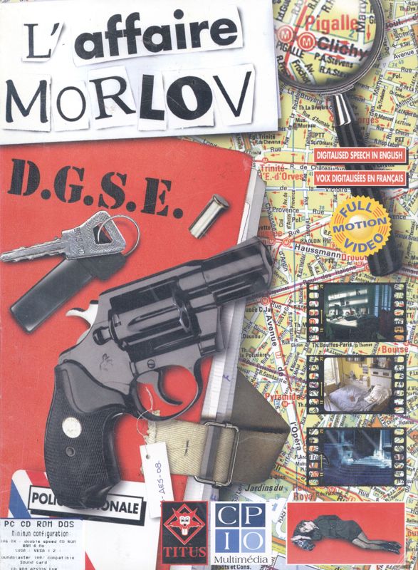 Morlov Affair box art for CD-i